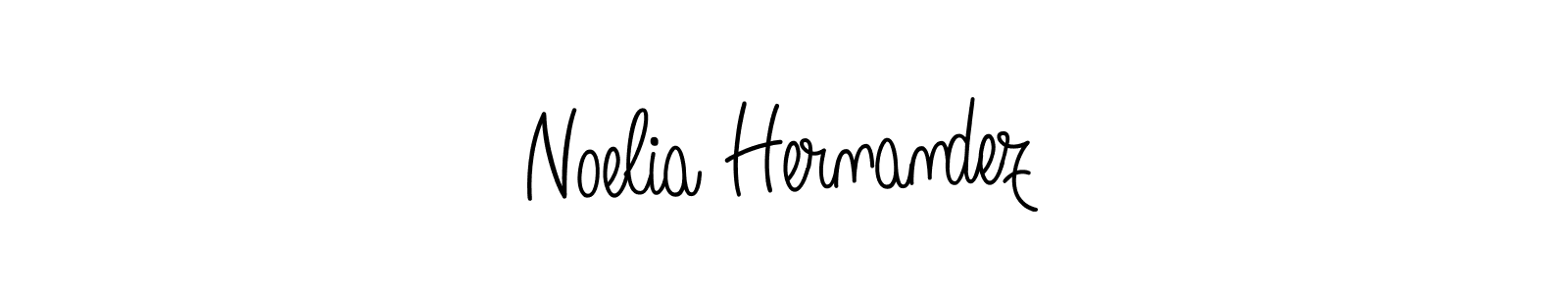 Use a signature maker to create a handwritten signature online. With this signature software, you can design (Angelique-Rose-font-FFP) your own signature for name Noelia Hernandez. Noelia Hernandez signature style 5 images and pictures png