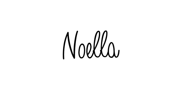 Also we have Noella name is the best signature style. Create professional handwritten signature collection using Angelique-Rose-font-FFP autograph style. Noella signature style 5 images and pictures png