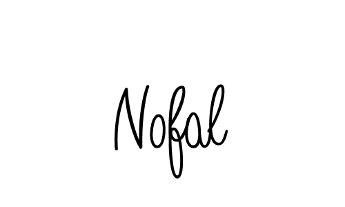 How to make Nofal signature? Angelique-Rose-font-FFP is a professional autograph style. Create handwritten signature for Nofal name. Nofal signature style 5 images and pictures png