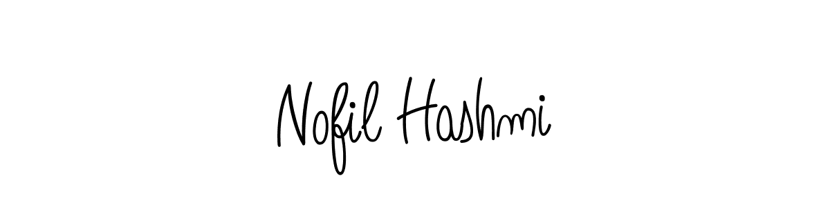 How to Draw Nofil Hashmi signature style? Angelique-Rose-font-FFP is a latest design signature styles for name Nofil Hashmi. Nofil Hashmi signature style 5 images and pictures png