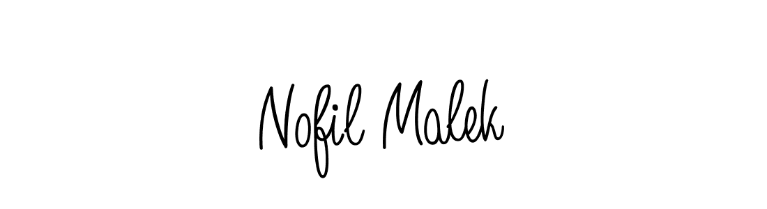 if you are searching for the best signature style for your name Nofil Malek. so please give up your signature search. here we have designed multiple signature styles  using Angelique-Rose-font-FFP. Nofil Malek signature style 5 images and pictures png