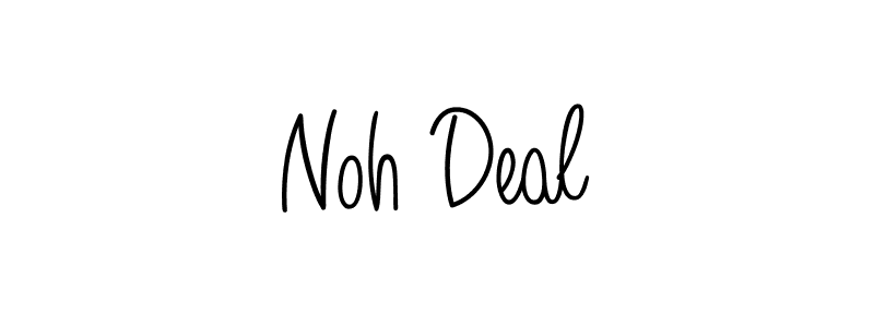 Here are the top 10 professional signature styles for the name Noh Deal. These are the best autograph styles you can use for your name. Noh Deal signature style 5 images and pictures png