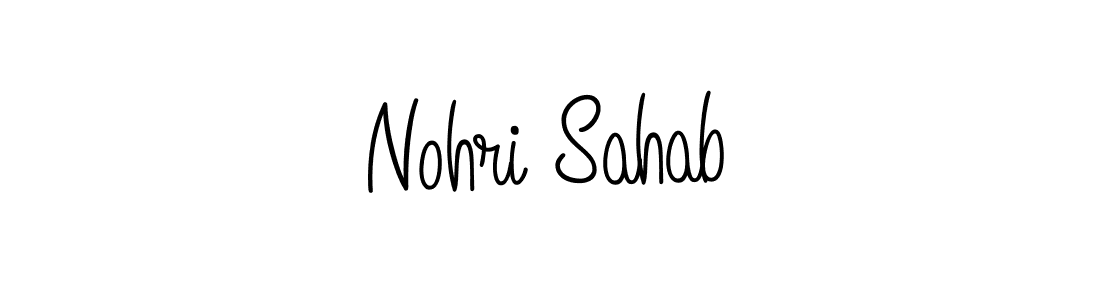 Angelique-Rose-font-FFP is a professional signature style that is perfect for those who want to add a touch of class to their signature. It is also a great choice for those who want to make their signature more unique. Get Nohri Sahab name to fancy signature for free. Nohri Sahab signature style 5 images and pictures png