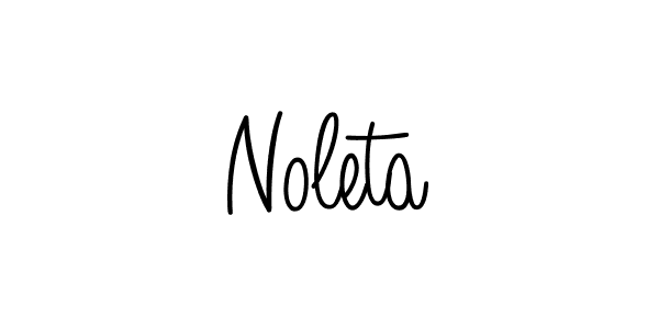 Make a beautiful signature design for name Noleta. Use this online signature maker to create a handwritten signature for free. Noleta signature style 5 images and pictures png