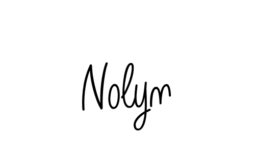 How to make Nolyn signature? Angelique-Rose-font-FFP is a professional autograph style. Create handwritten signature for Nolyn name. Nolyn signature style 5 images and pictures png