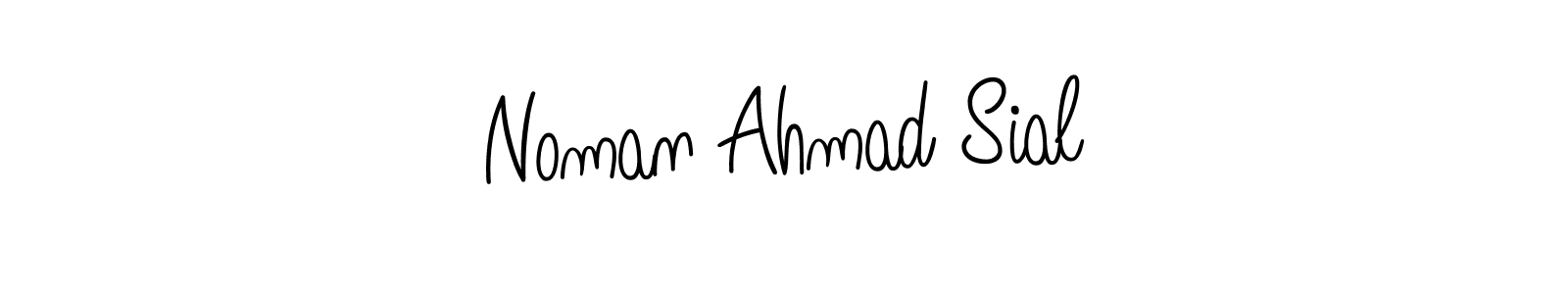 Make a beautiful signature design for name Noman Ahmad Sial. Use this online signature maker to create a handwritten signature for free. Noman Ahmad Sial signature style 5 images and pictures png