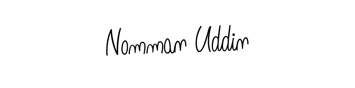 It looks lik you need a new signature style for name Nomman Uddin. Design unique handwritten (Angelique-Rose-font-FFP) signature with our free signature maker in just a few clicks. Nomman Uddin signature style 5 images and pictures png
