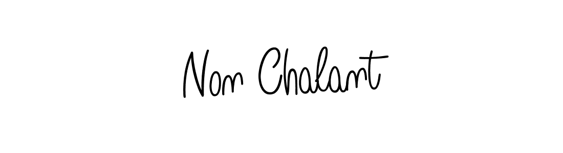 Best and Professional Signature Style for Non Chalant. Angelique-Rose-font-FFP Best Signature Style Collection. Non Chalant signature style 5 images and pictures png