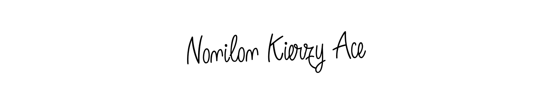 You can use this online signature creator to create a handwritten signature for the name Nonilon Kierzy Ace. This is the best online autograph maker. Nonilon Kierzy Ace signature style 5 images and pictures png