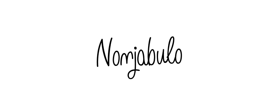 Make a beautiful signature design for name Nonjabulo. Use this online signature maker to create a handwritten signature for free. Nonjabulo signature style 5 images and pictures png