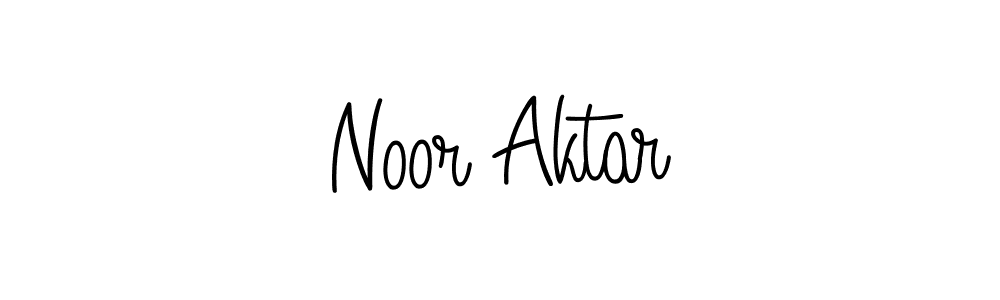 How to make Noor Aktar signature? Angelique-Rose-font-FFP is a professional autograph style. Create handwritten signature for Noor Aktar name. Noor Aktar signature style 5 images and pictures png