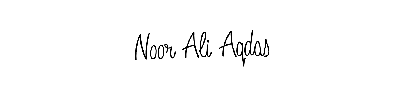 This is the best signature style for the Noor Ali Aqdas name. Also you like these signature font (Angelique-Rose-font-FFP). Mix name signature. Noor Ali Aqdas signature style 5 images and pictures png