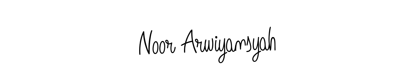 Here are the top 10 professional signature styles for the name Noor Arwiyansyah. These are the best autograph styles you can use for your name. Noor Arwiyansyah signature style 5 images and pictures png