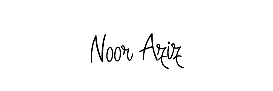 Also You can easily find your signature by using the search form. We will create Noor Aziz name handwritten signature images for you free of cost using Angelique-Rose-font-FFP sign style. Noor Aziz signature style 5 images and pictures png