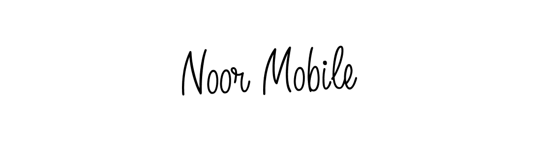 Here are the top 10 professional signature styles for the name Noor Mobile. These are the best autograph styles you can use for your name. Noor Mobile signature style 5 images and pictures png