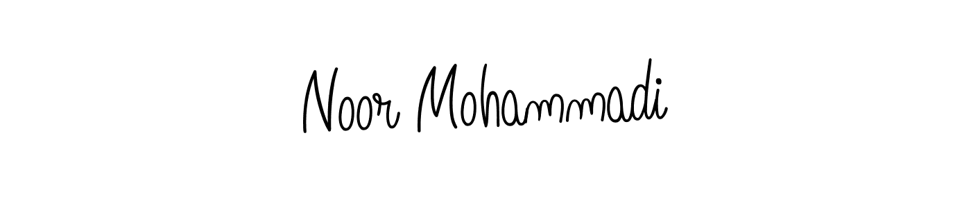 if you are searching for the best signature style for your name Noor Mohammadi. so please give up your signature search. here we have designed multiple signature styles  using Angelique-Rose-font-FFP. Noor Mohammadi signature style 5 images and pictures png