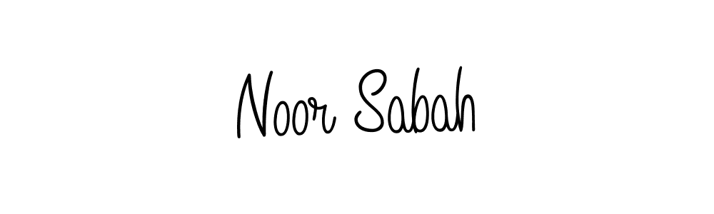 Angelique-Rose-font-FFP is a professional signature style that is perfect for those who want to add a touch of class to their signature. It is also a great choice for those who want to make their signature more unique. Get Noor Sabah name to fancy signature for free. Noor Sabah signature style 5 images and pictures png