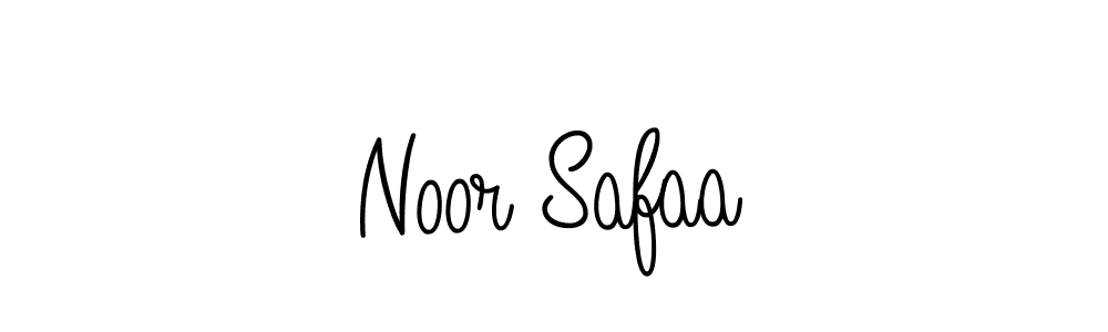 Create a beautiful signature design for name Noor Safaa. With this signature (Angelique-Rose-font-FFP) fonts, you can make a handwritten signature for free. Noor Safaa signature style 5 images and pictures png