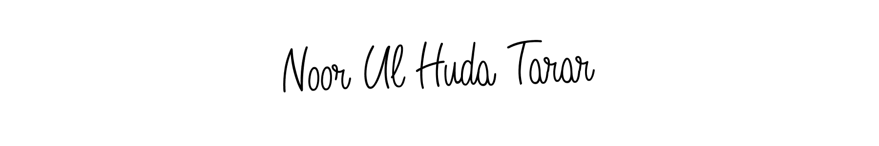 Make a beautiful signature design for name Noor Ul Huda Tarar. Use this online signature maker to create a handwritten signature for free. Noor Ul Huda Tarar signature style 5 images and pictures png