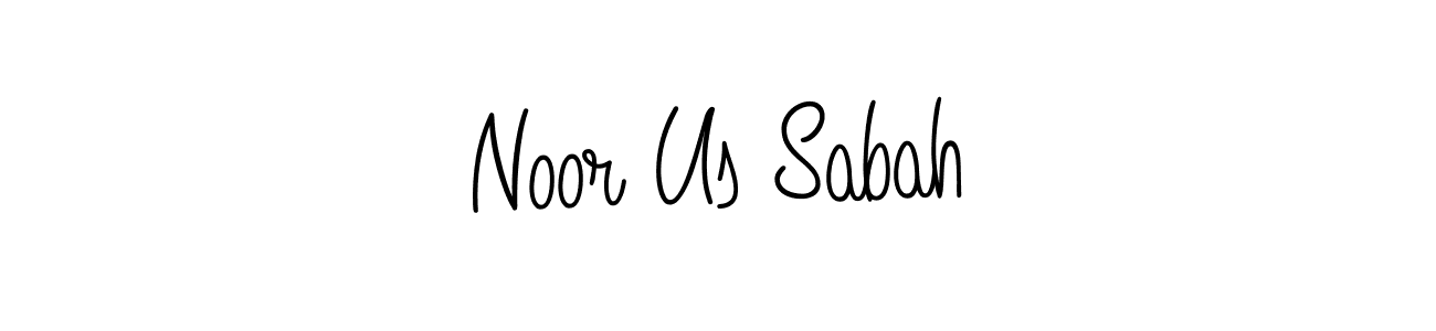 It looks lik you need a new signature style for name Noor Us Sabah. Design unique handwritten (Angelique-Rose-font-FFP) signature with our free signature maker in just a few clicks. Noor Us Sabah signature style 5 images and pictures png