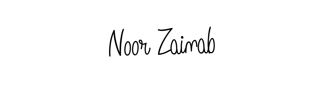 How to Draw Noor Zainab signature style? Angelique-Rose-font-FFP is a latest design signature styles for name Noor Zainab. Noor Zainab signature style 5 images and pictures png