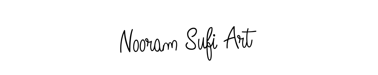 This is the best signature style for the Nooram Sufi Art name. Also you like these signature font (Angelique-Rose-font-FFP). Mix name signature. Nooram Sufi Art signature style 5 images and pictures png