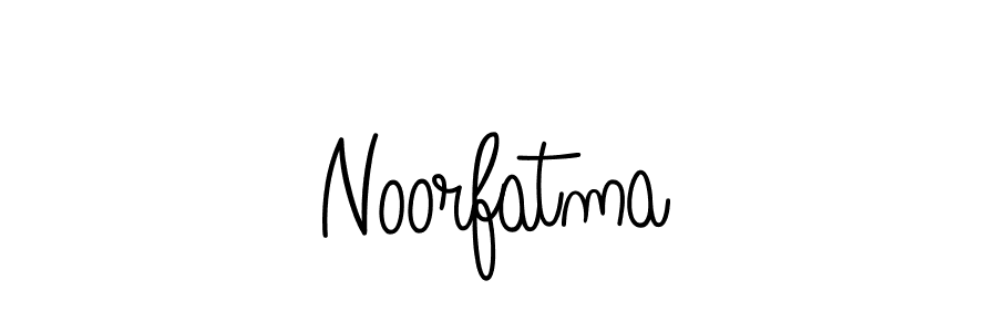 Make a beautiful signature design for name Noorfatma. With this signature (Angelique-Rose-font-FFP) style, you can create a handwritten signature for free. Noorfatma signature style 5 images and pictures png