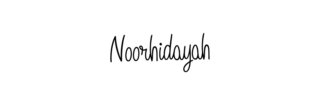 Also You can easily find your signature by using the search form. We will create Noorhidayah name handwritten signature images for you free of cost using Angelique-Rose-font-FFP sign style. Noorhidayah signature style 5 images and pictures png