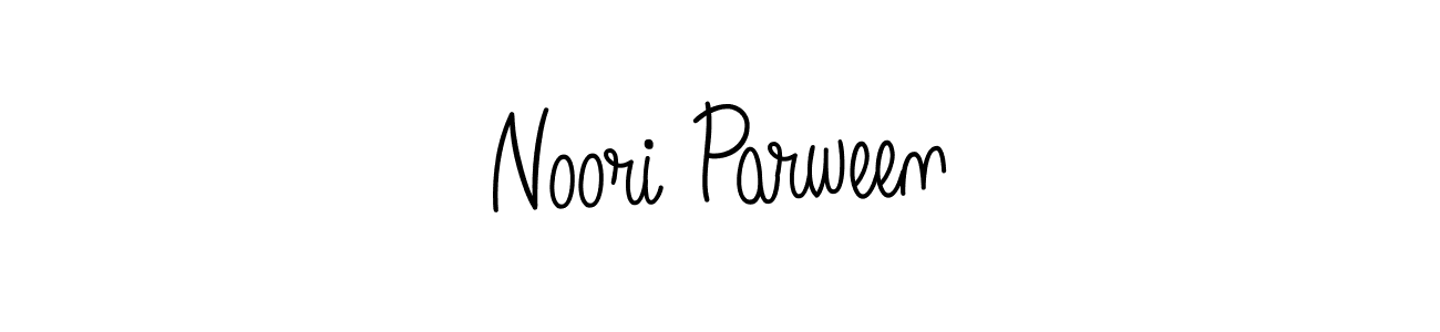 Also we have Noori Parween name is the best signature style. Create professional handwritten signature collection using Angelique-Rose-font-FFP autograph style. Noori Parween signature style 5 images and pictures png