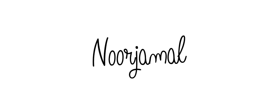 How to Draw Noorjamal signature style? Angelique-Rose-font-FFP is a latest design signature styles for name Noorjamal. Noorjamal signature style 5 images and pictures png