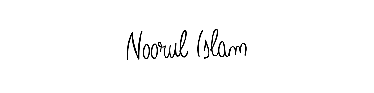 Noorul Islam stylish signature style. Best Handwritten Sign (Angelique-Rose-font-FFP) for my name. Handwritten Signature Collection Ideas for my name Noorul Islam. Noorul Islam signature style 5 images and pictures png