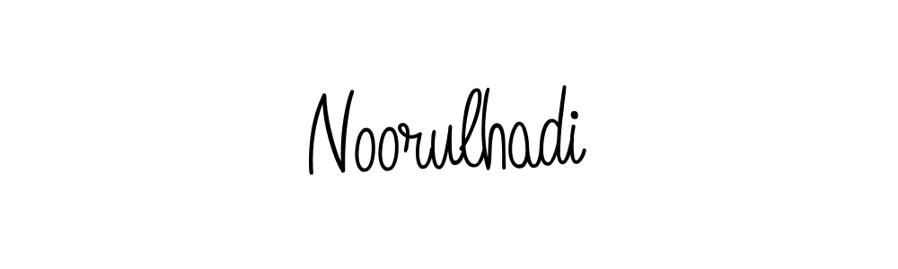 How to Draw Noorulhadi signature style? Angelique-Rose-font-FFP is a latest design signature styles for name Noorulhadi. Noorulhadi signature style 5 images and pictures png
