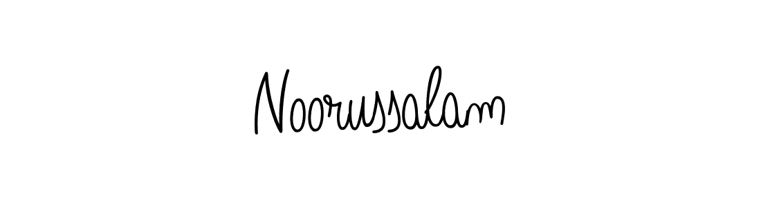 Make a beautiful signature design for name Noorussalam. Use this online signature maker to create a handwritten signature for free. Noorussalam signature style 5 images and pictures png