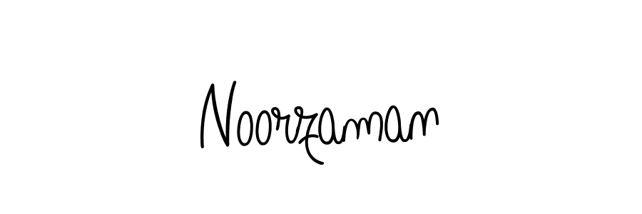 Make a beautiful signature design for name Noorzaman. With this signature (Angelique-Rose-font-FFP) style, you can create a handwritten signature for free. Noorzaman signature style 5 images and pictures png