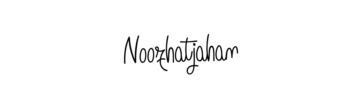 Also we have Noozhatjahan name is the best signature style. Create professional handwritten signature collection using Angelique-Rose-font-FFP autograph style. Noozhatjahan signature style 5 images and pictures png