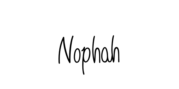 The best way (Angelique-Rose-font-FFP) to make a short signature is to pick only two or three words in your name. The name Nophah include a total of six letters. For converting this name. Nophah signature style 5 images and pictures png