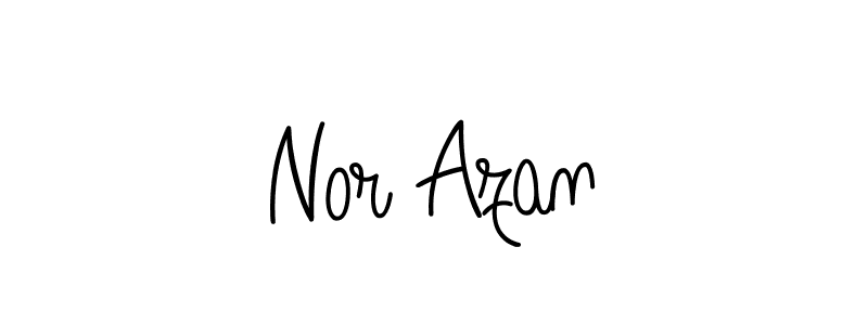 if you are searching for the best signature style for your name Nor Azan. so please give up your signature search. here we have designed multiple signature styles  using Angelique-Rose-font-FFP. Nor Azan signature style 5 images and pictures png