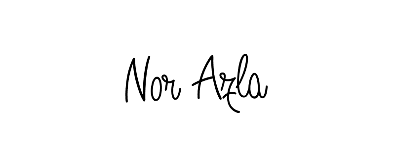 Check out images of Autograph of Nor Azla name. Actor Nor Azla Signature Style. Angelique-Rose-font-FFP is a professional sign style online. Nor Azla signature style 5 images and pictures png