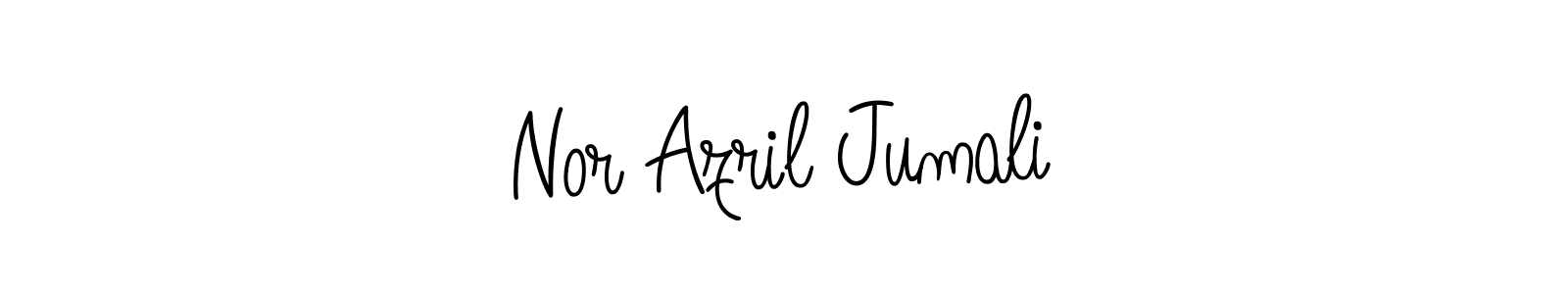 Angelique-Rose-font-FFP is a professional signature style that is perfect for those who want to add a touch of class to their signature. It is also a great choice for those who want to make their signature more unique. Get Nor Azril Jumali name to fancy signature for free. Nor Azril Jumali signature style 5 images and pictures png