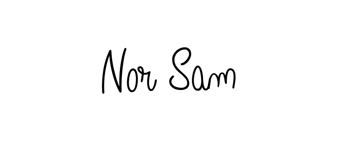 It looks lik you need a new signature style for name Nor Sam. Design unique handwritten (Angelique-Rose-font-FFP) signature with our free signature maker in just a few clicks. Nor Sam signature style 5 images and pictures png