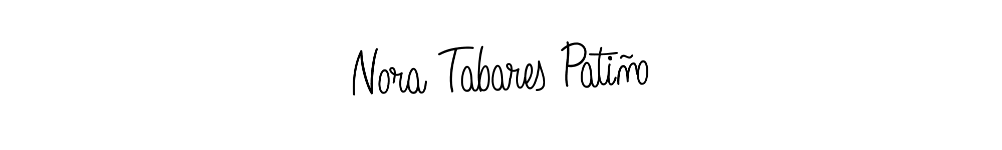 if you are searching for the best signature style for your name Nora Tabares Patiño. so please give up your signature search. here we have designed multiple signature styles  using Angelique-Rose-font-FFP. Nora Tabares Patiño signature style 5 images and pictures png