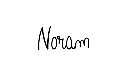 Also we have Noram name is the best signature style. Create professional handwritten signature collection using Angelique-Rose-font-FFP autograph style. Noram signature style 5 images and pictures png