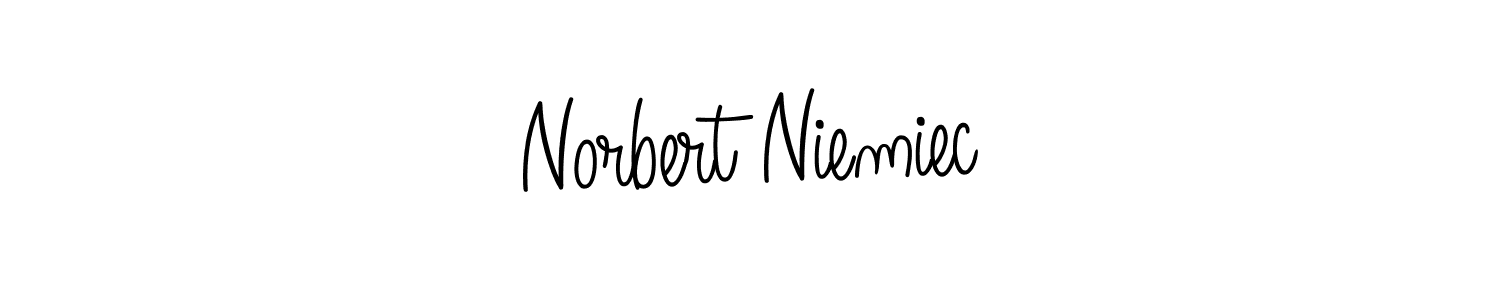 Best and Professional Signature Style for Norbert Niemiec. Angelique-Rose-font-FFP Best Signature Style Collection. Norbert Niemiec signature style 5 images and pictures png