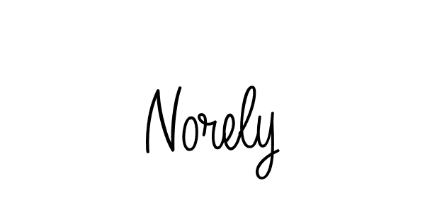 Also we have Norely name is the best signature style. Create professional handwritten signature collection using Angelique-Rose-font-FFP autograph style. Norely signature style 5 images and pictures png