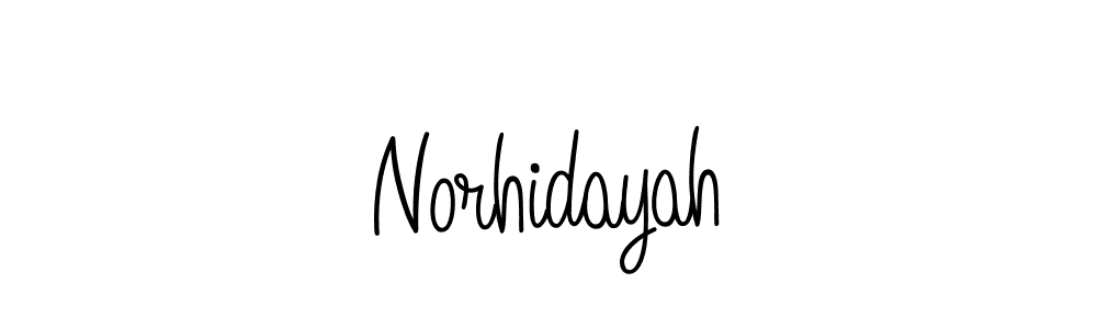 Norhidayah stylish signature style. Best Handwritten Sign (Angelique-Rose-font-FFP) for my name. Handwritten Signature Collection Ideas for my name Norhidayah. Norhidayah signature style 5 images and pictures png