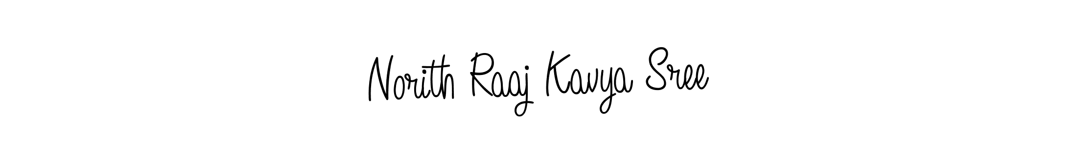 Also we have Norith Raaj Kavya Sree name is the best signature style. Create professional handwritten signature collection using Angelique-Rose-font-FFP autograph style. Norith Raaj Kavya Sree signature style 5 images and pictures png