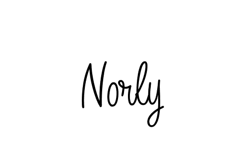 Make a beautiful signature design for name Norly. Use this online signature maker to create a handwritten signature for free. Norly signature style 5 images and pictures png