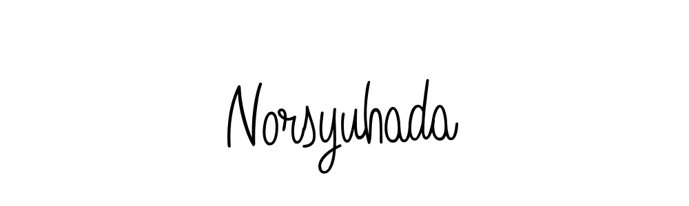 Make a beautiful signature design for name Norsyuhada. Use this online signature maker to create a handwritten signature for free. Norsyuhada signature style 5 images and pictures png