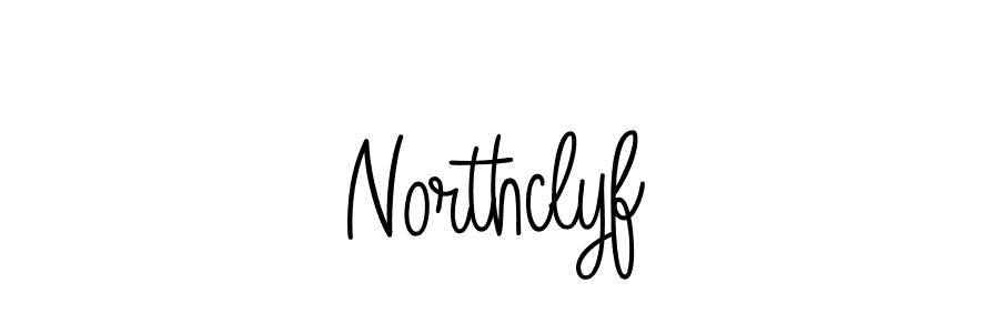 You should practise on your own different ways (Angelique-Rose-font-FFP) to write your name (Northclyf) in signature. don't let someone else do it for you. Northclyf signature style 5 images and pictures png