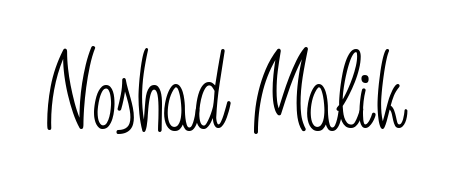 The Angelique-Rose-font-FFP typeface gives name Noshad Malik a refined look. Suitable for certificates, diplomas, and official verification. Noshad Malik signature style 5 images and pictures png